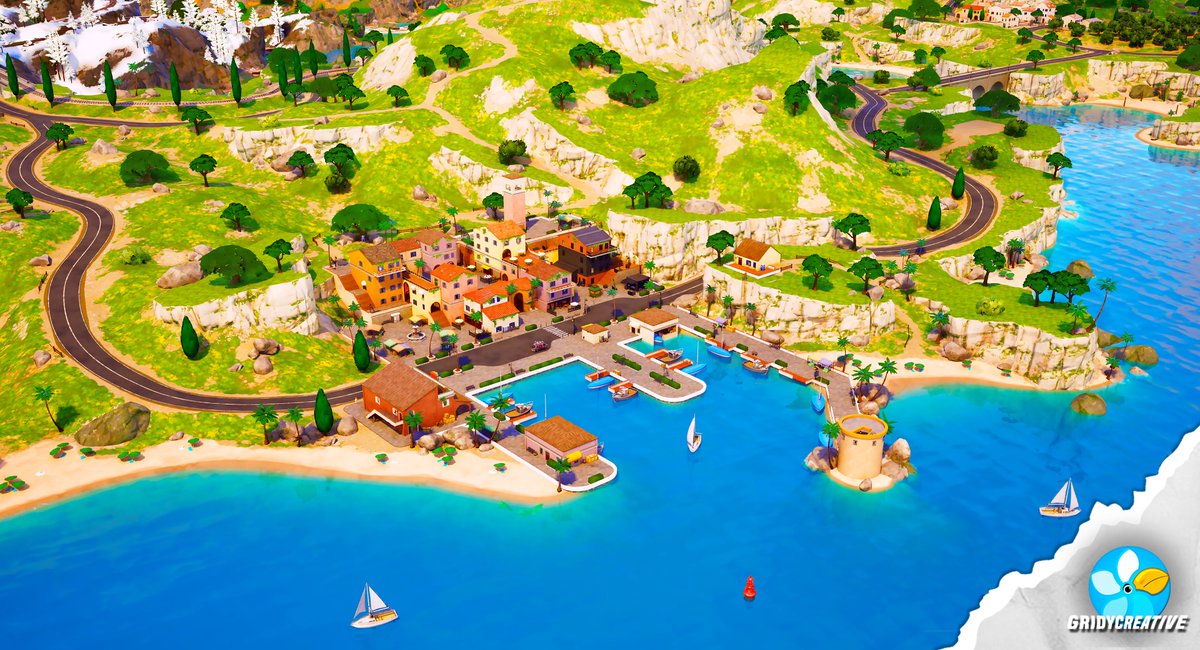 gridycreative's tweet photo. ⚡ First look at updated Ritzy Riviera POI for #Chapter5LateGame
What should we show next, maybe Grand Glacier? 😯
#fortnitecreative #Fortnite #FortniteC6S1鬼Hunters #UEFN #FortniteChapter6 #FortniteOG #gamedev #UnrealEngine5 #UEFN #FortniteChapter5 #FortniteUnderground https://t.co/62lfeibvSD