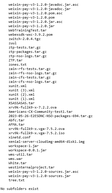 🚨🇺🇸IntelBroker has Released more Data on the Cisco claimed breach. The file tree is in the 2nd screenshot.