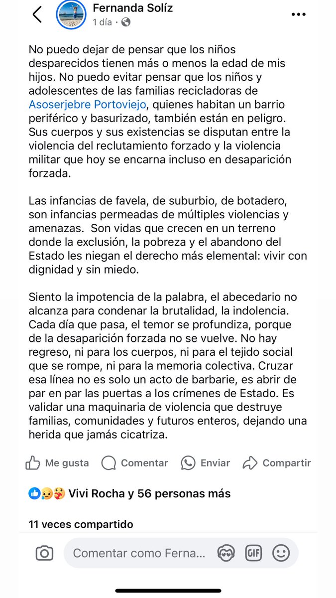 Fernanda Solíz (@feisoliz) on Twitter photo 