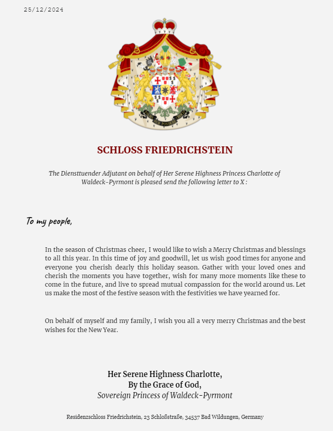 The House of Waldeck-Pyrmont tweet media