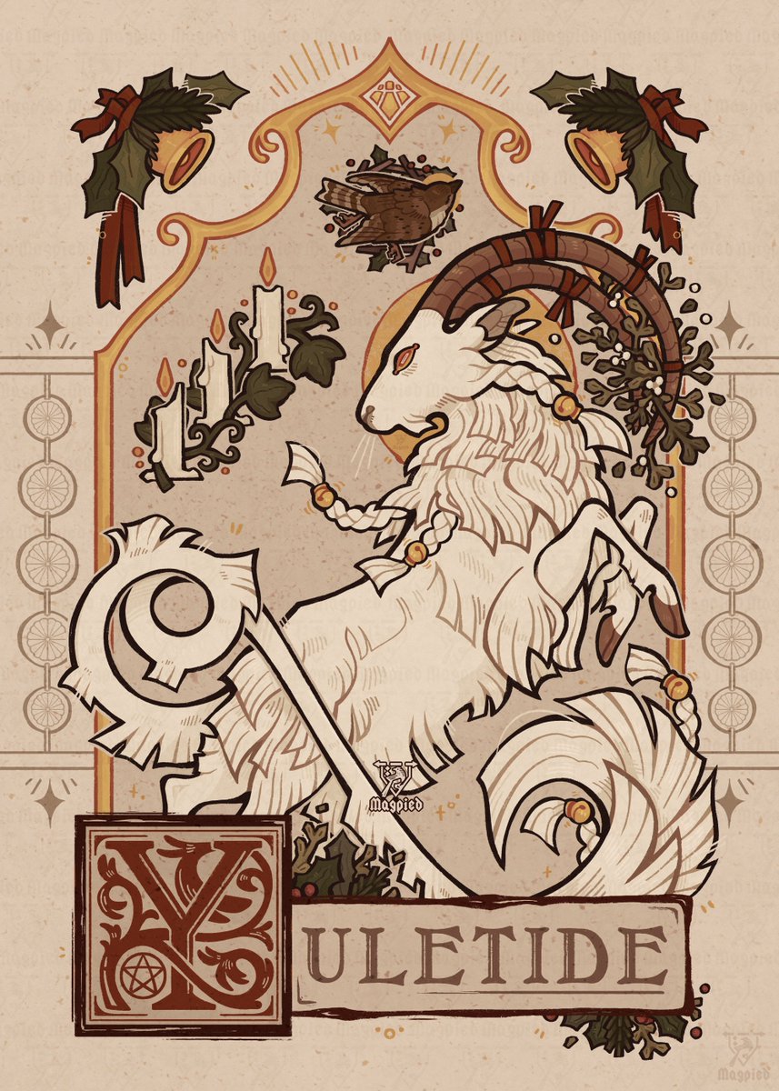 the longest night is over, the holly king is dead, and the sun rises in the morning once again. 🎀