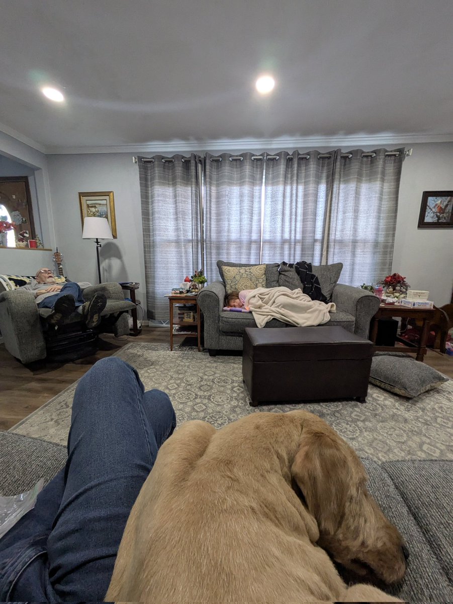 Peace. Santa brought me peace. 

I wish you peace, love, and happiness too. Always. 

Merry Christmas! 🎁🎄