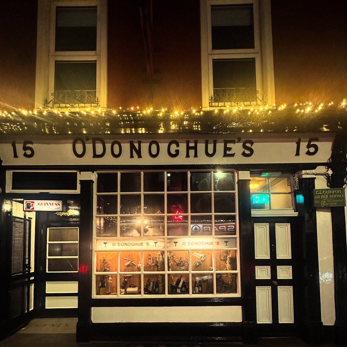 Happy Christmas from everyone at O’Donoghue’s. We hope you had a wonderful day🎄

A special thanks to all our customers &amp; a big thank you to our team ❤️

See you tomorrow from 4pm 🍻