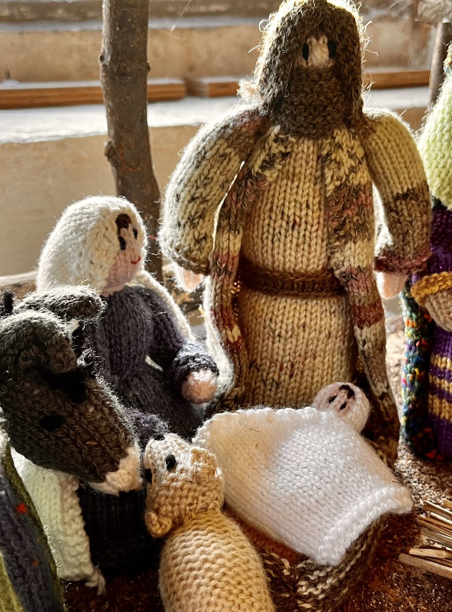 Remember to store and protect your knitted nativity shepherds, wise men , sheep, donkeys, Mary, Joseph and the baby Jesus to ensure they can all reappear this time next year.