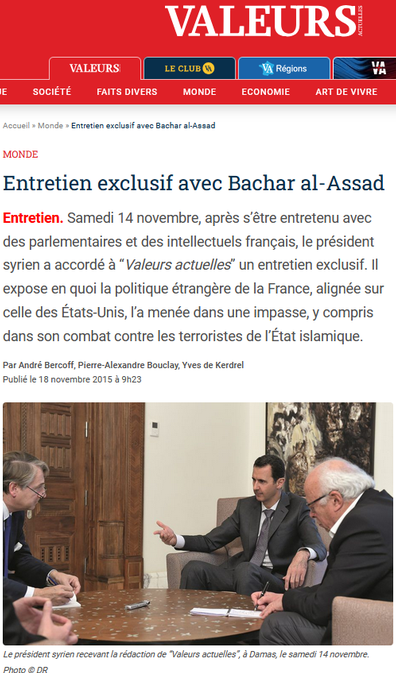 SyrieFactuel's tweet photo. Le jour de ce post sur FB, Pierre Le Corf était également invité dans l'émission d'André Bercoff sur @SudRadio, un autre relais notoire de la propagande pro-Assad. https://t.co/i836ACuFoG