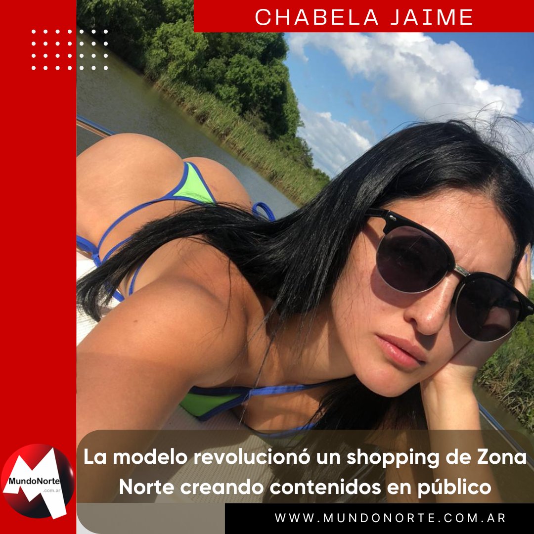 MundoNorteTW's tweet image. Chabela Jaime: la modelo revolucionó un shopping de Zona Norte creando contenidos en público
mundonorte.com.ar/2024/12/chabel…

#chicademundo #chabela #jaime #creadora #contenidos #adultos #sexy #mundonorte