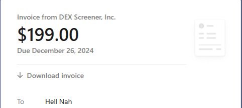 Dex updated!
WHATTT Oh $HELLNAH