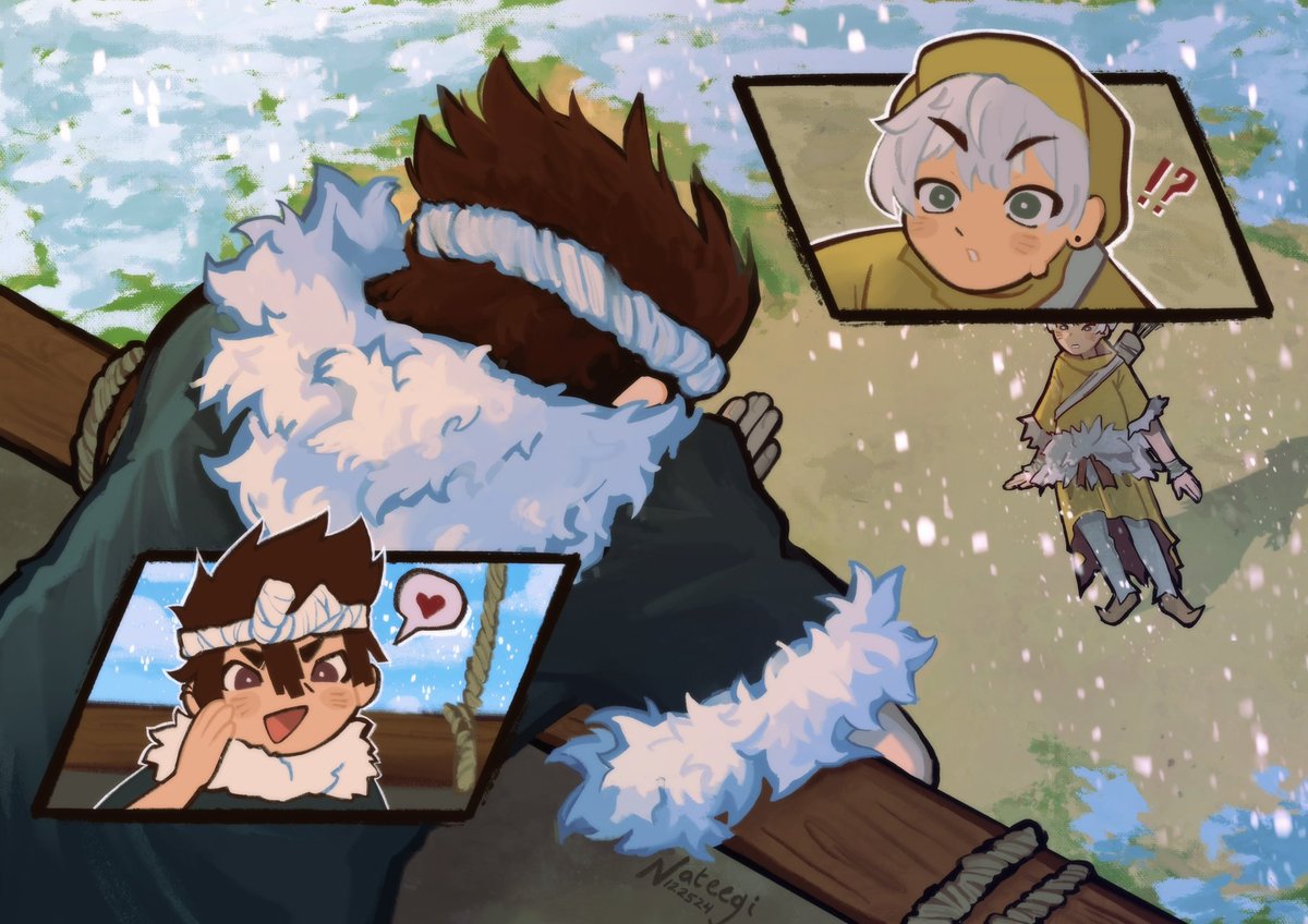 merry christmas @flamdok !!!! i was ur secret santa 😁🎄🎁 #dcsttwtss2024