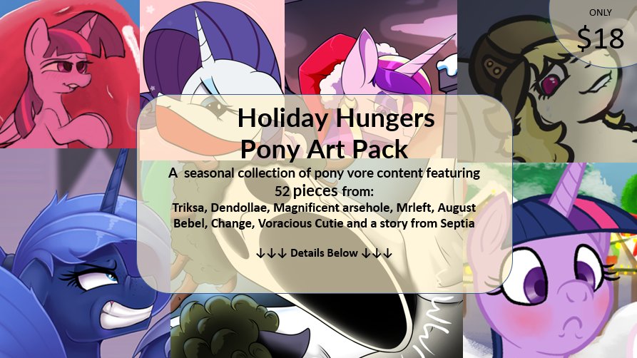 Merry Crimbus y'all! This holiday season I got to participate in my first art pack!! It was a ton of fun and I got to draw a personal favorite of mine, March Gustysnows!

Grab it here: e-junkie.com/i/143zt?&card