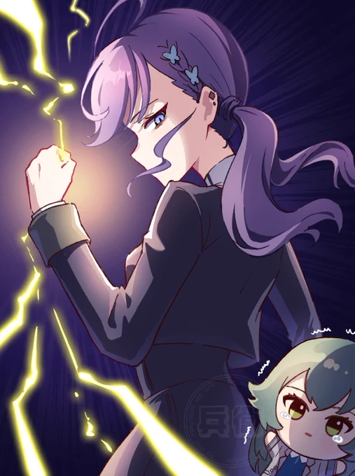 燐羽雷止めて(NIA編楽しみ)#賀陽燐羽  #学マス 