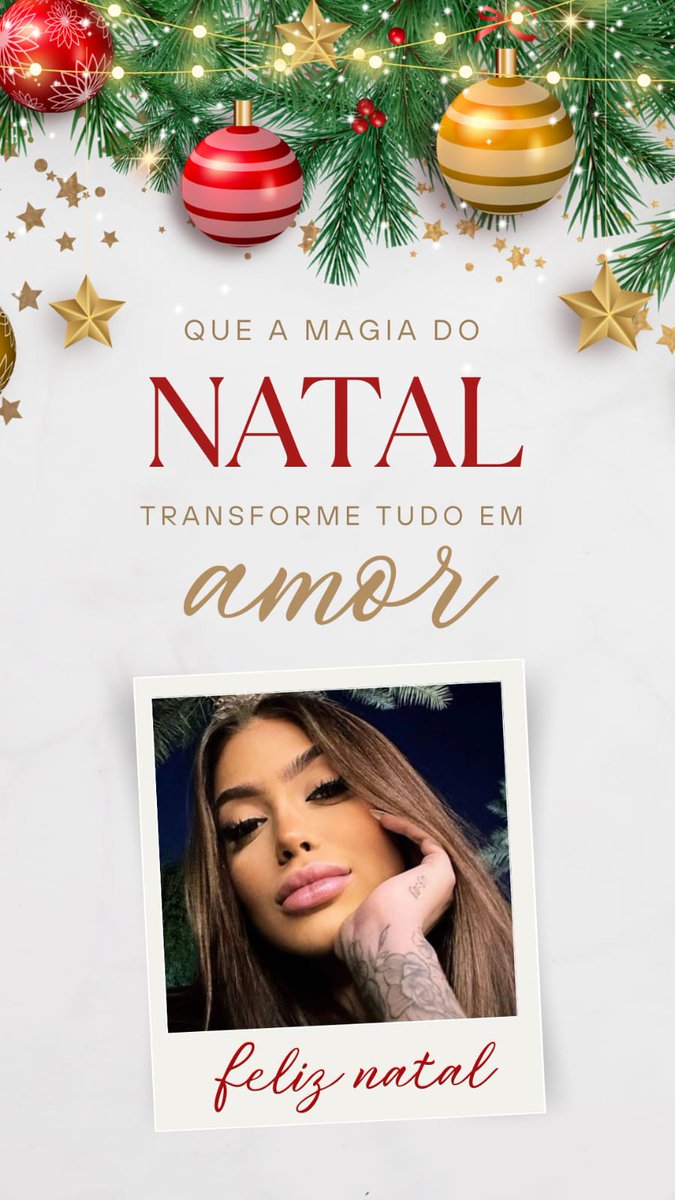 IntegSterella's tweet image. Princesa @xbadmix, Feliz Natal cheio de alegria e amor, rodeado de paz e harmonia, te amamos ❤️