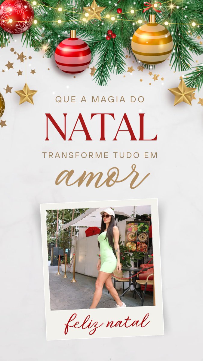 IntegSterella's tweet image. Nossa amada @stefanibays, Feliz Natal cheio de alegria e amor, rodeado de paz e harmonia, te amamos ❤️
