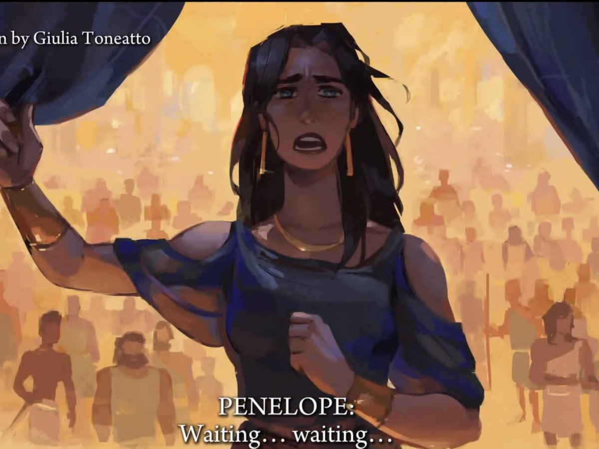 The Challenge 🏹💛

Giulia you did it again! 🥹💛💛
#epictheithacasaga #epicthemusical