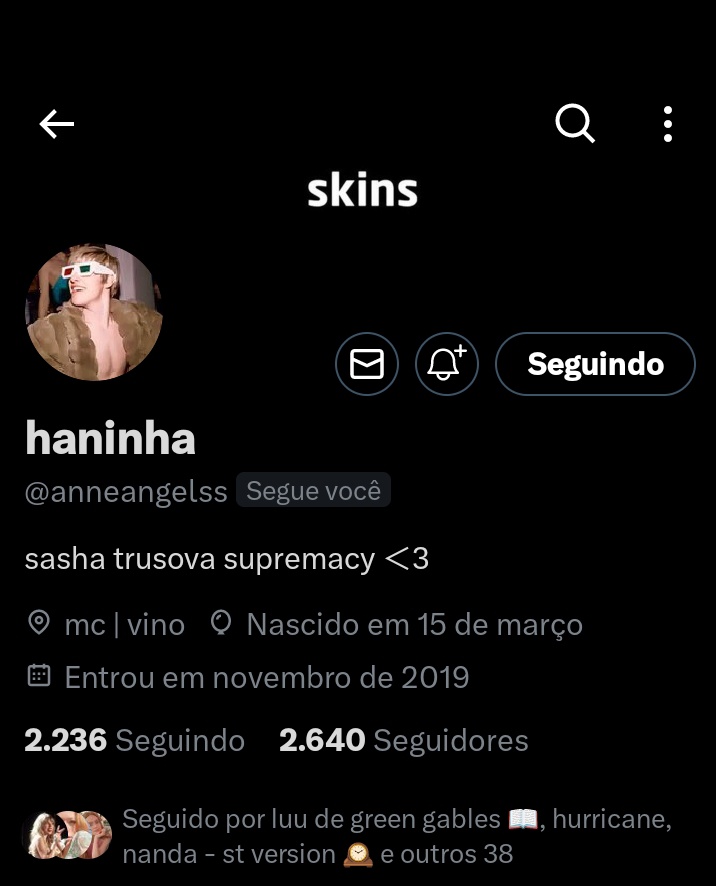 Amybethka's tweet photo. @annehopes_ @dearannemcnulty @mariblythe_ @folkspeaks @blueispring Uma diva, segue sendo uma das primeiras contas de Anners a me seguir 🥹 @anneangelss https://t.co/kt6lW25gbG