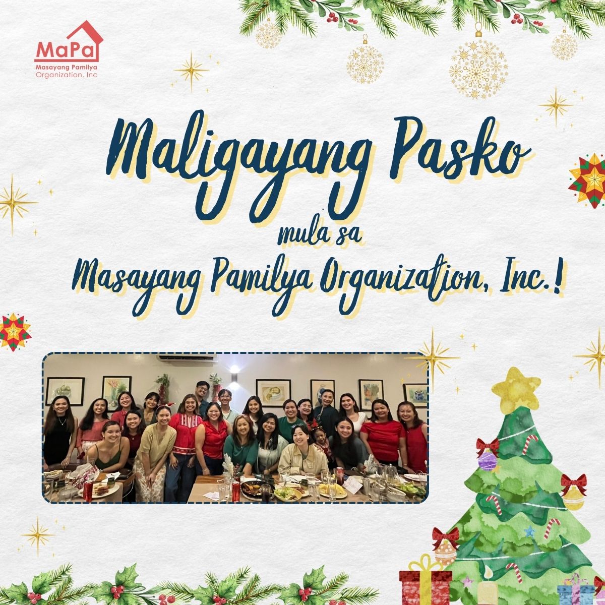 Masayang Pamilya Organization, Inc. tweet media