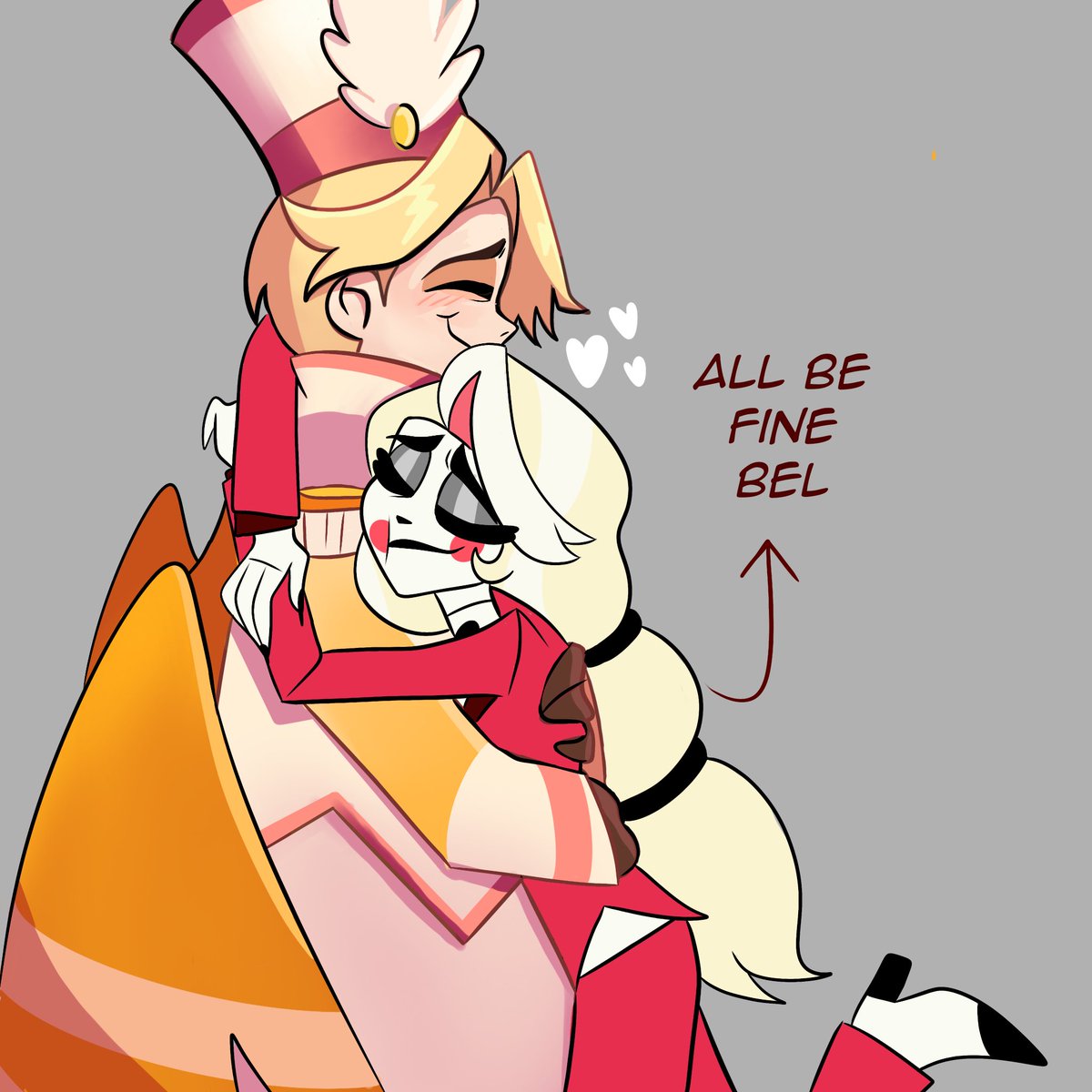 ... there were slight changes. #HazbinHotelAbel #HazbinHotel #HazbinHotelLucifer #HazbinHotelFanart #HazbinHotelAdam #HazbinHotelCharlie