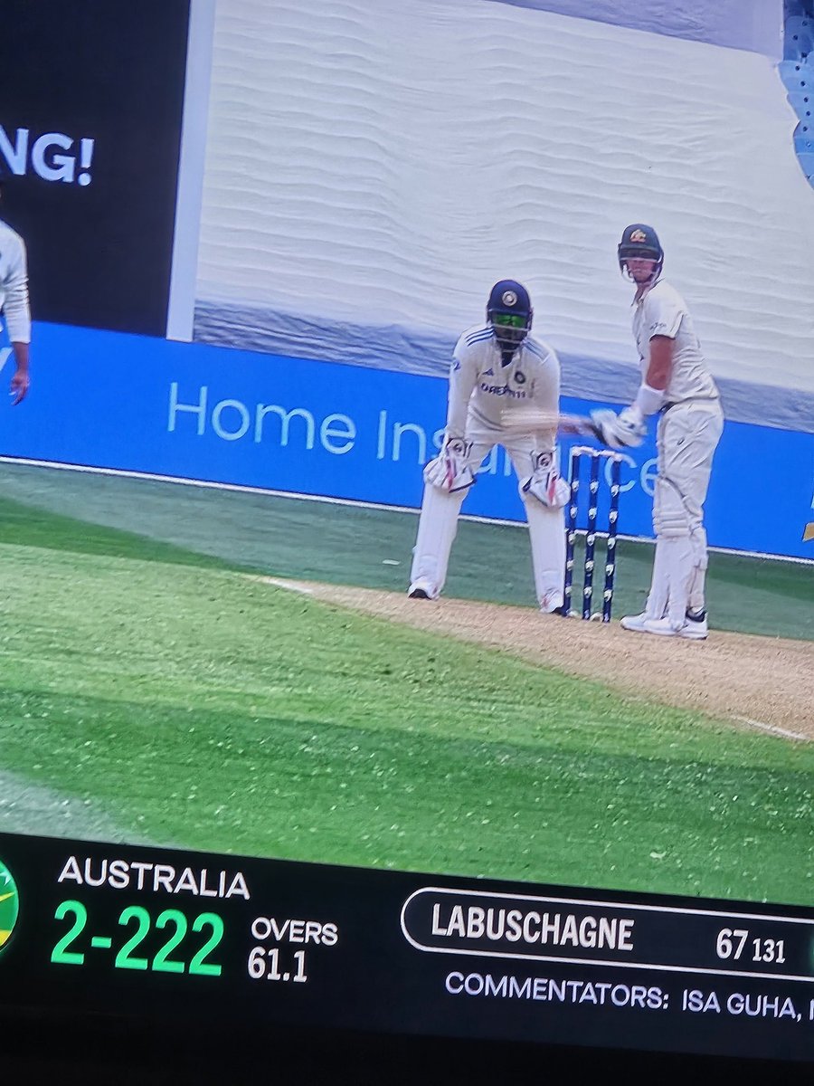 sports_adelaide's tweet photo. Happy Richie Benaud score. #AUSvIND #BoxingDayTest #2for22 https://t.co/RUVEnvkMWi