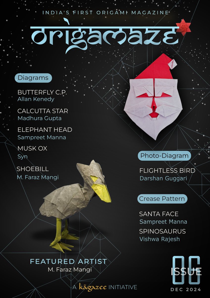 Origamaze 6 is now available!🥳🎅
Grab your copies now!!
kagazeeindia.com/blog/product/7…