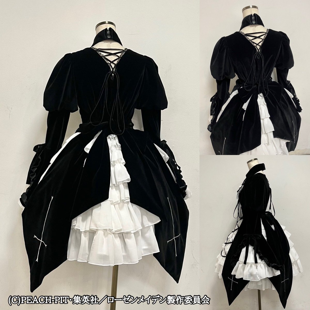 🌹ローゼンメイデンコラボドレスセット🌹 🥀受注予約受付中