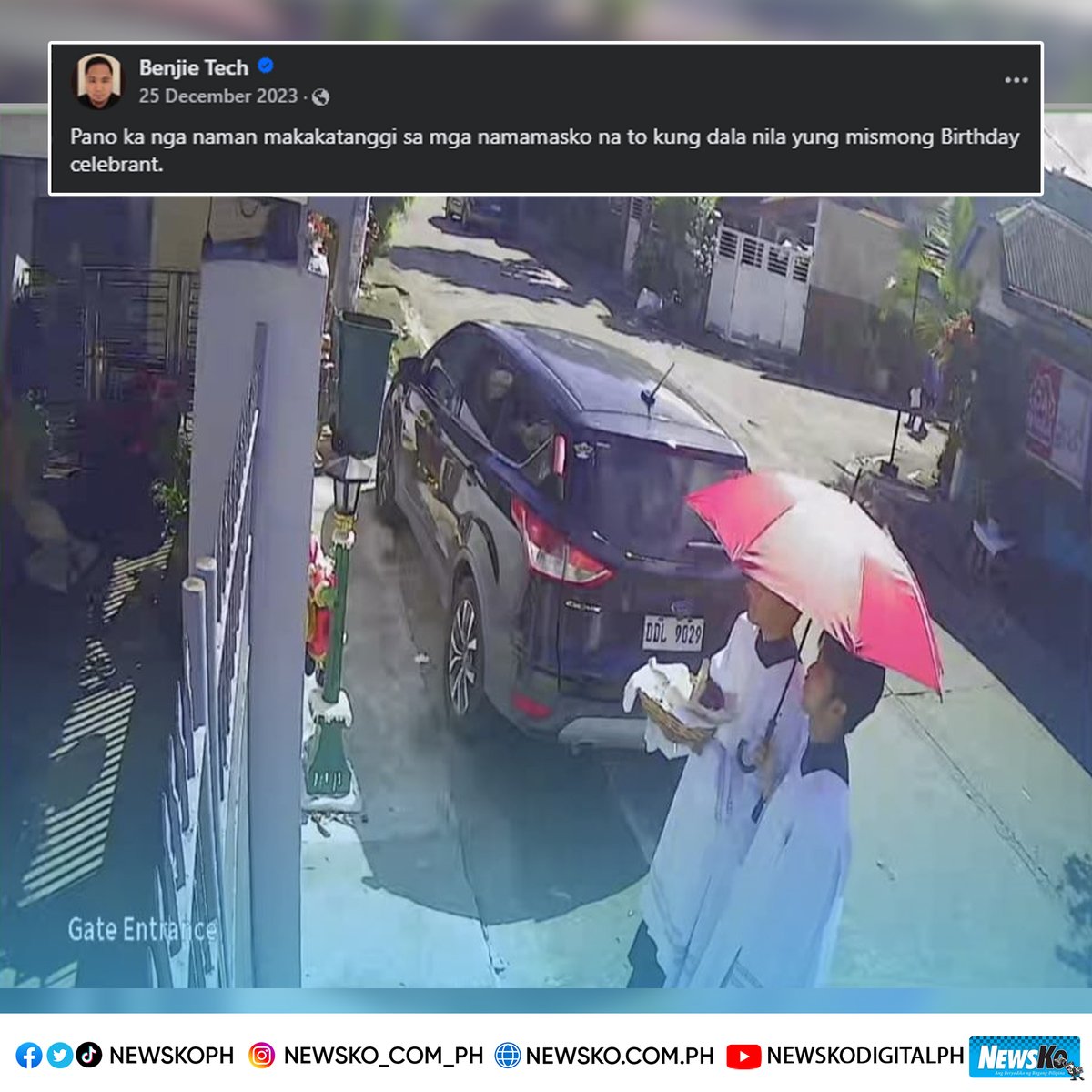 NewsKoPH's tweet image. #MemesPH: &apos;Yung mukhang mahina ang &apos;bente pesos&apos; sa dumating na namamasko. 😹

📸 FB/ Benjie Tech

Bisitahin aming website: newsko.com.ph

#ViralPH #GoodVibesPH #Trending