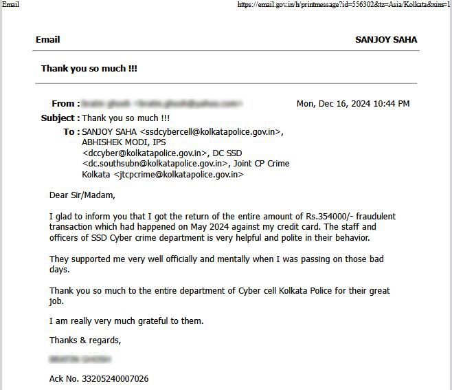 Kolkata Police tweet media