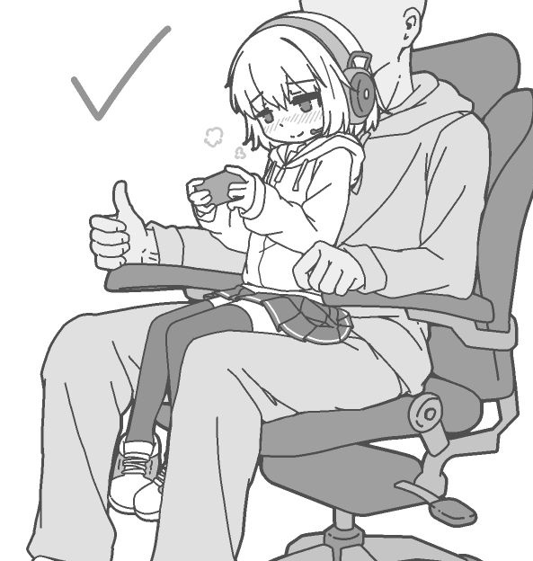 |ω•`)工学椅×   攻穴椅✓