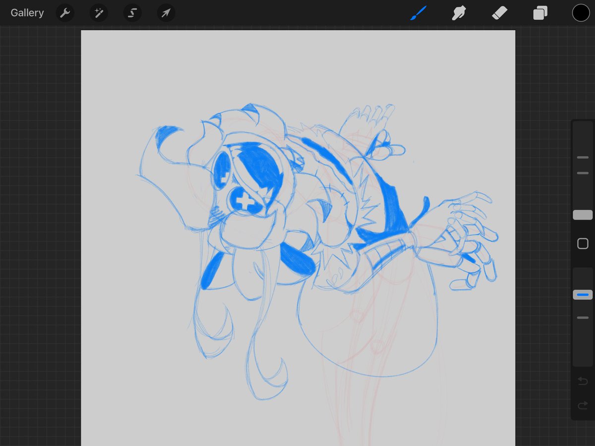 Cynessa drawing that im never gonna finish