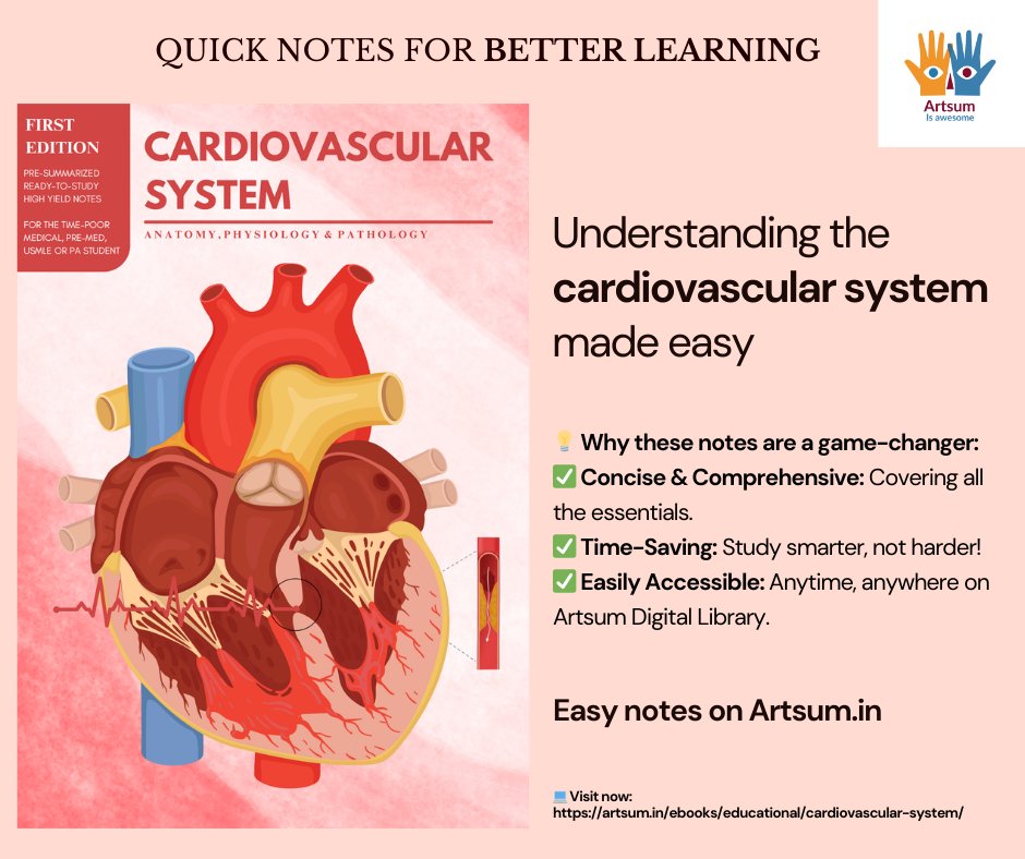 ArtsumIndia's tweet photo. ๐ Turn your medical dreams into reality with Artsum! Share this with your med-school friends! ๐คฉ ๐ป
Visit now: https://t.co/VTDoVaBBEZ
#artsumindia #digitalibrary #ebook #medicalnotes #medicalstudent #science #learning https://t.co/j9TCsLVqIl