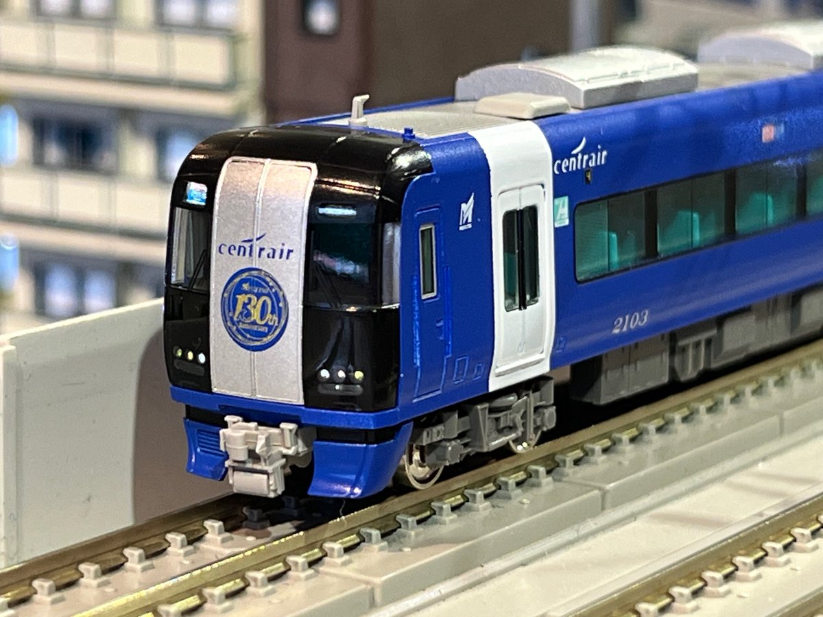 ブルーミュースカイ タカラトミー プラレール 名鉄創業130周年記念 反転塗装ブルーミュー