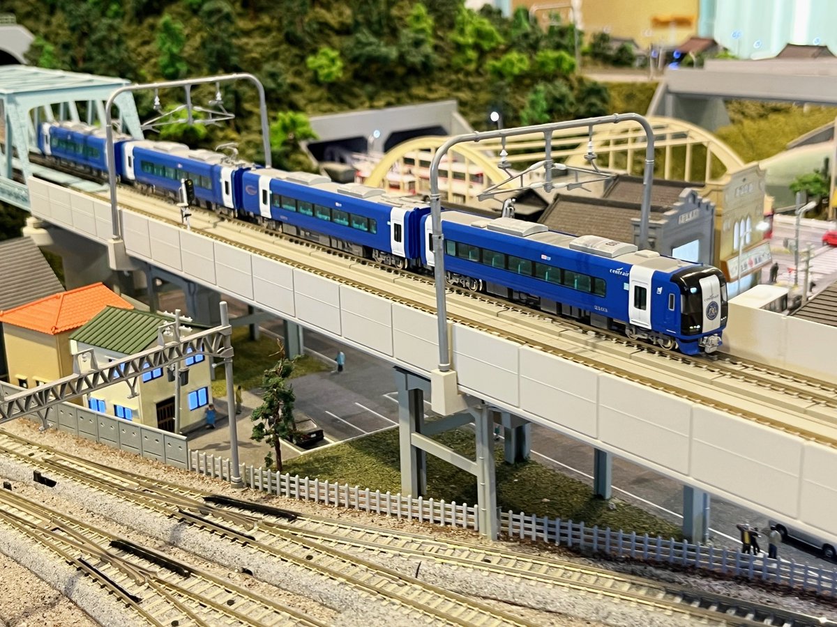 3月以降発売予定の新製品名鉄2000系(名鉄創業130周年記念・ブルー