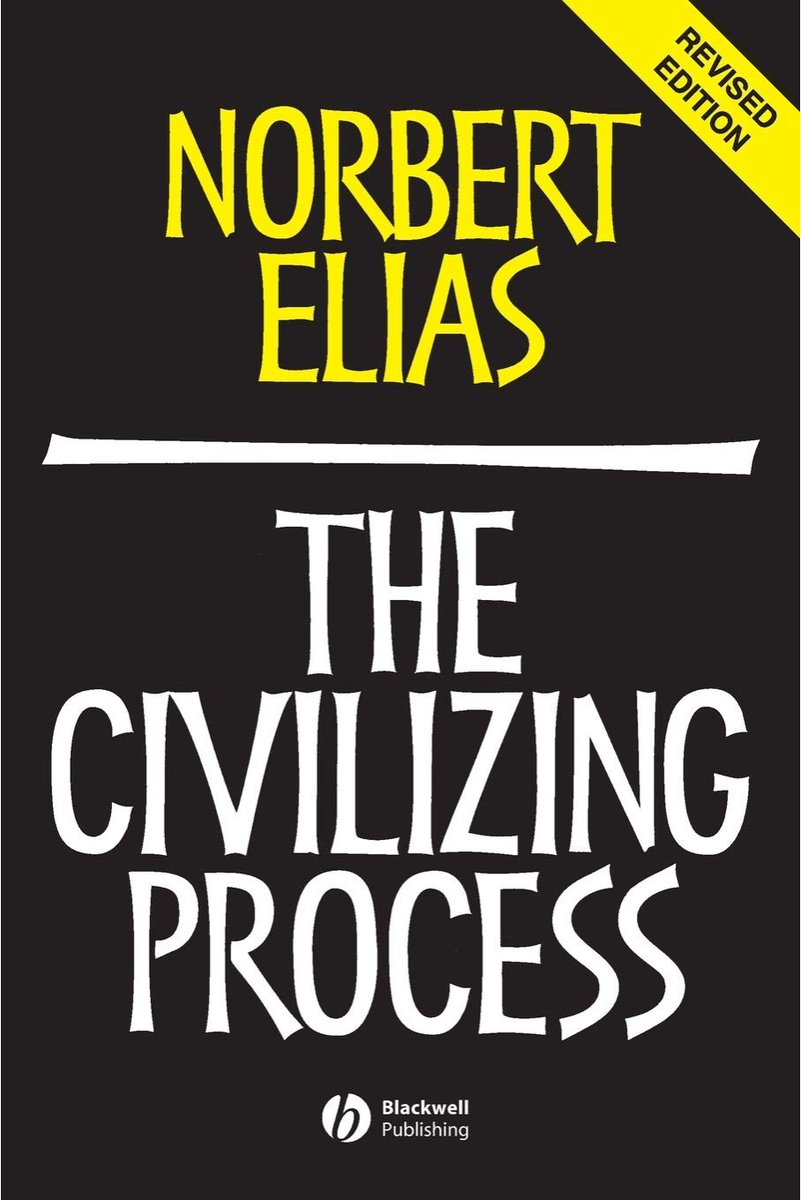 𝗡𝗼𝗿𝗯𝗲𝗿𝘁 𝗘𝗹𝗶𝗮𝘀

In this book, the sociologist Elias covers the history of Europe from 800 AD to 1900. The first part is about the history of customs; the second on the formation of the state and on civilization.

Free download: mega.nz/file/doAjSQ4K#…