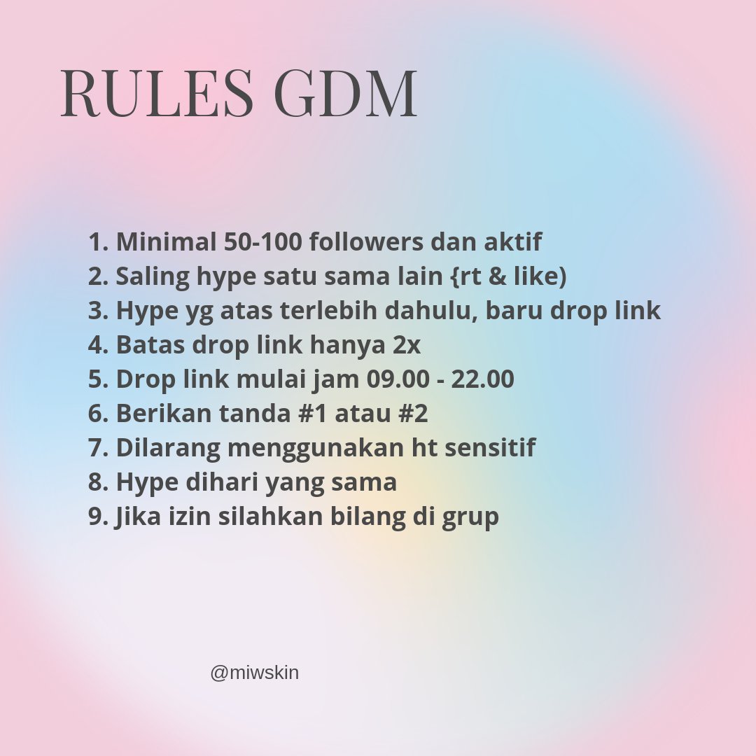 miwskin's tweet photo. OPEN MEMBER GDM TIKTOK AFF &amp; SHOPEE AFF (RT &amp; LIKE)

kalo banyak yg mauuu join nnti aku bikin gdm nya😁🙌

1. Rules silahkan dibaca terlebih dahulu
2. Follow/mutualan supaya bisa di invite😋
3. Rep kalo mau join
4. Bantu rt&amp;like jg yaa 

#shopeeaffiliate #tiktokaffiliate #gdmaff https://t.co/JTBD7B4DPB