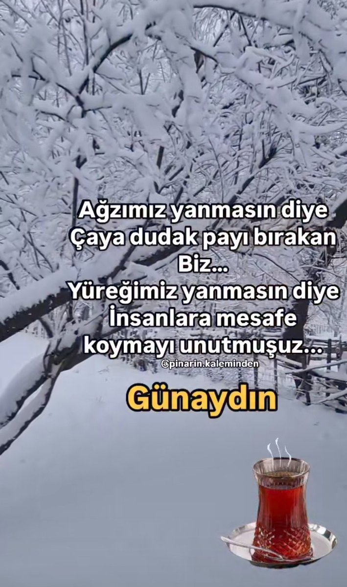Günaydın mutlu sabahlar dilerim...