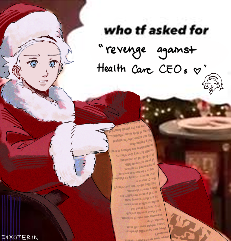999 spoilers 

IT'S STILL CHRISTMAS SOMEWHERE