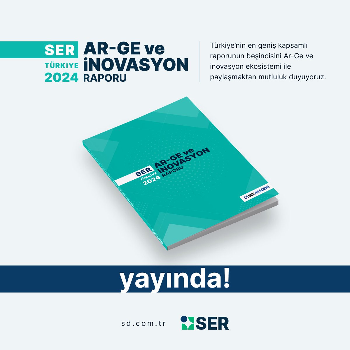 Türkiye’nin en geniş kapsamlı raporunun beşincisini Ar-Ge ve inovasyon ekosistemi ile paylaşmaktan mutluluk duyuyoruz.

SER 2024 Ar-Ge ve İnovasyon Raporu 
 
 sd.com.tr/ar-ge-ve-inova…

 #arge #inovasyon #rapor #serdanışmanlık