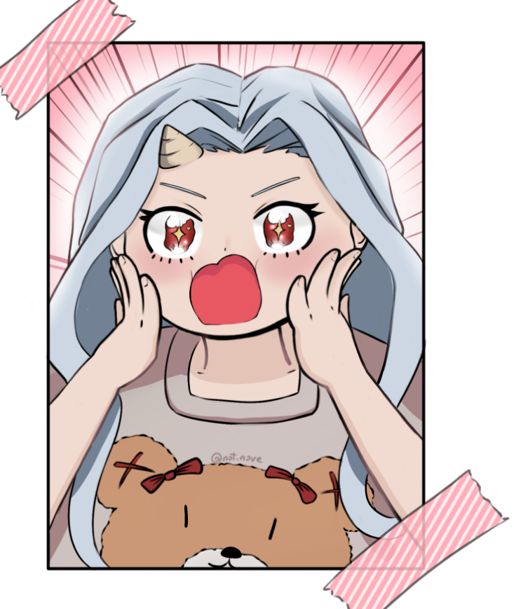 not_nove's tweet photo. I just love drawing Eri (from mha) she's too cute! `(*>﹏<*)′ https://t.co/9Y5Np3q0uC