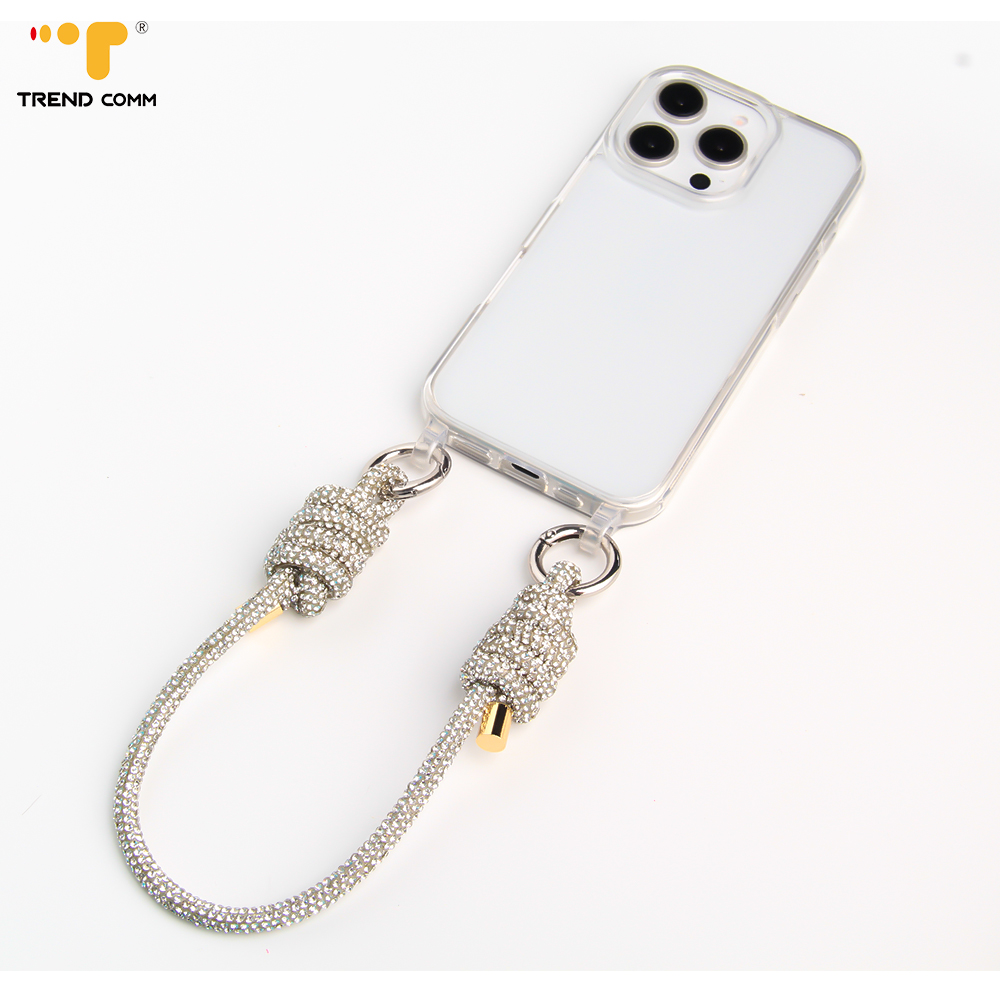 trendcomm005's tweet image. Rhinestone Phone Chain
#handstrap
#phonechain
#iphonechain