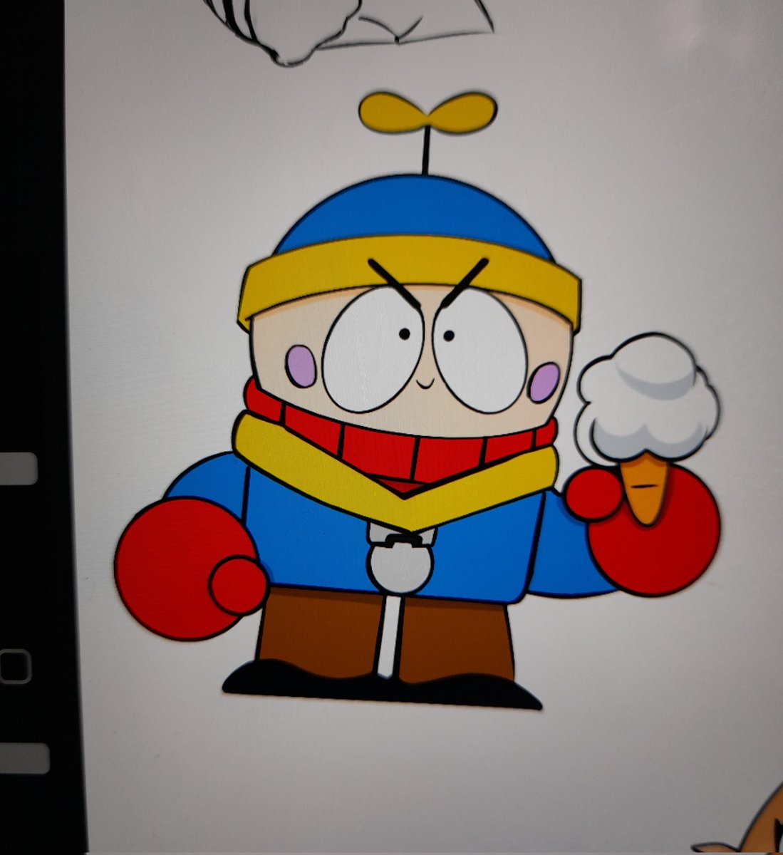 martinxd165_'s tweet photo. dibujo de lou grosero que igual hice en el ipad de mi prima jeje #BrawlStars #BrawlStarsArt https://t.co/PMV8AsOesV