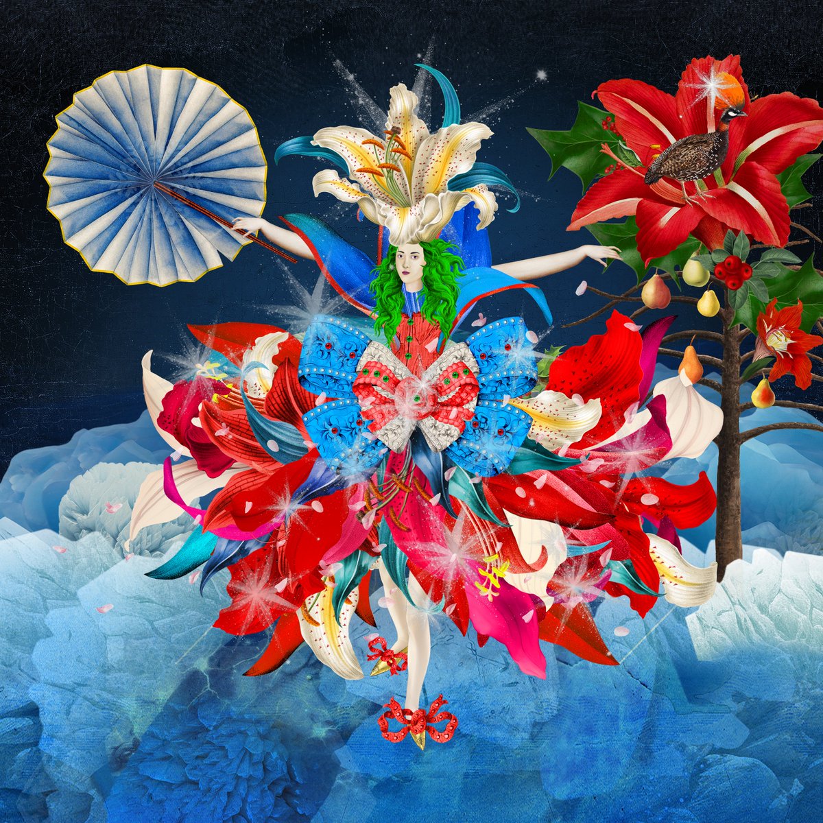 The Twelve Days of Christmas 🌹🌹🌹

The Flower Girls are celebrating this festive season with a unique "cumulative" artwork by <a href="/VarvaraAlay/">Varvara Alay</a> that will evolve daily for the next 12 days, following the verses of "The Twelve Days of Christmas" carol 🥁

Every day will bring a new