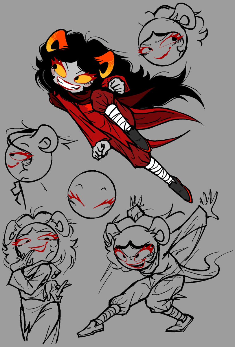 Banomaninator's tweet photo. the final aradias i pumped out before i cooled down a bit. OHHH her https://t.co/kKpObXCPXn