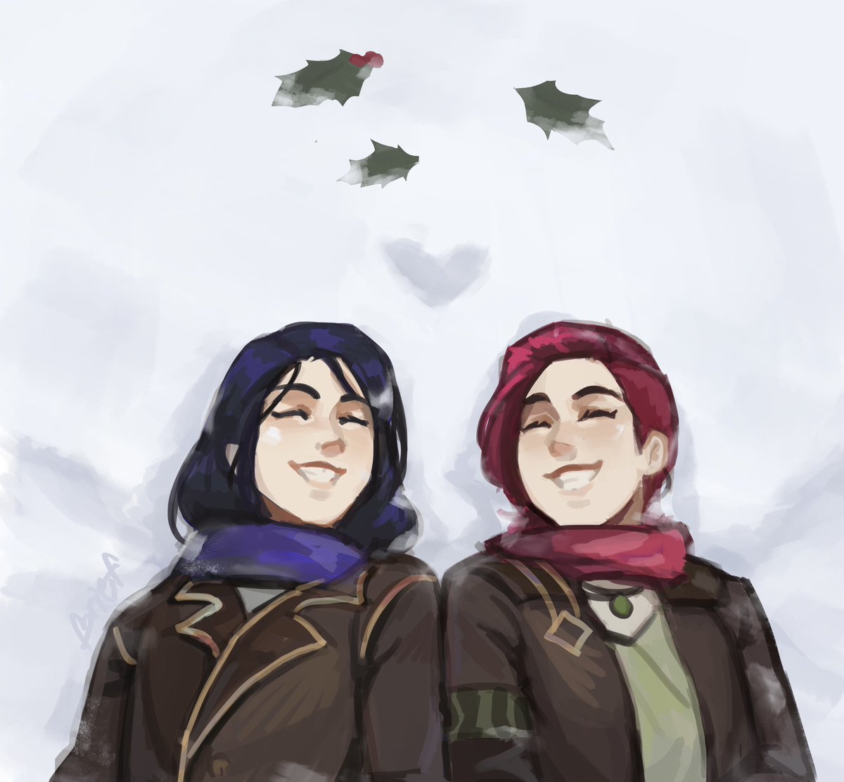 Breifbattlegir1's tweet photo. Merry Merry Christmas!!!
❄️❄️❄️

#caitvi #arcane https://t.co/tJoYk9AkWY