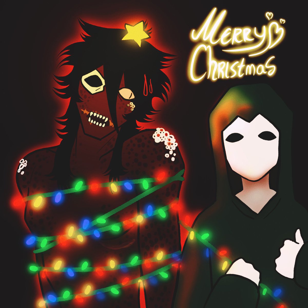 ediebitty's tweet photo. Merry Christmas everyone! Just a quick heads up! I will be sharing some in-game dialogue on my patreon soonish! 😈
#boneskin #marrow #kazmarrow https://t.co/2avPYEUC52