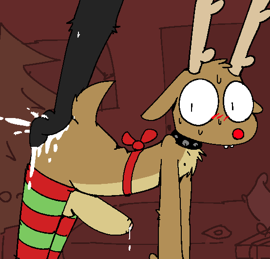 Krampus 💀 Rudolph 🦌
