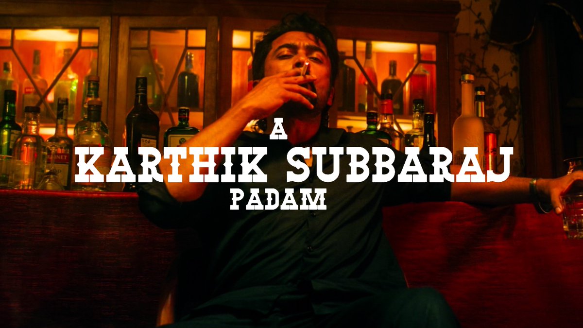 athul230's tweet image. Karthik Subbaraj in Retro Mode
