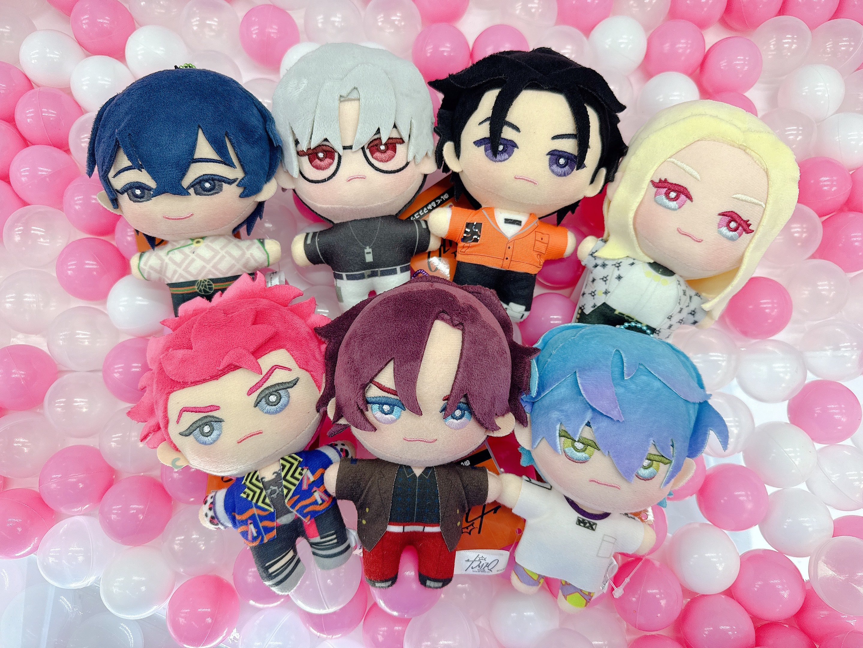 ♥7種コンプリート♥カリスマ　きゃらぷてぃマスコット　ぬいぐるみ カリスマ みにコレ ぬいぐるみマスコット 全7種コンプリートセット