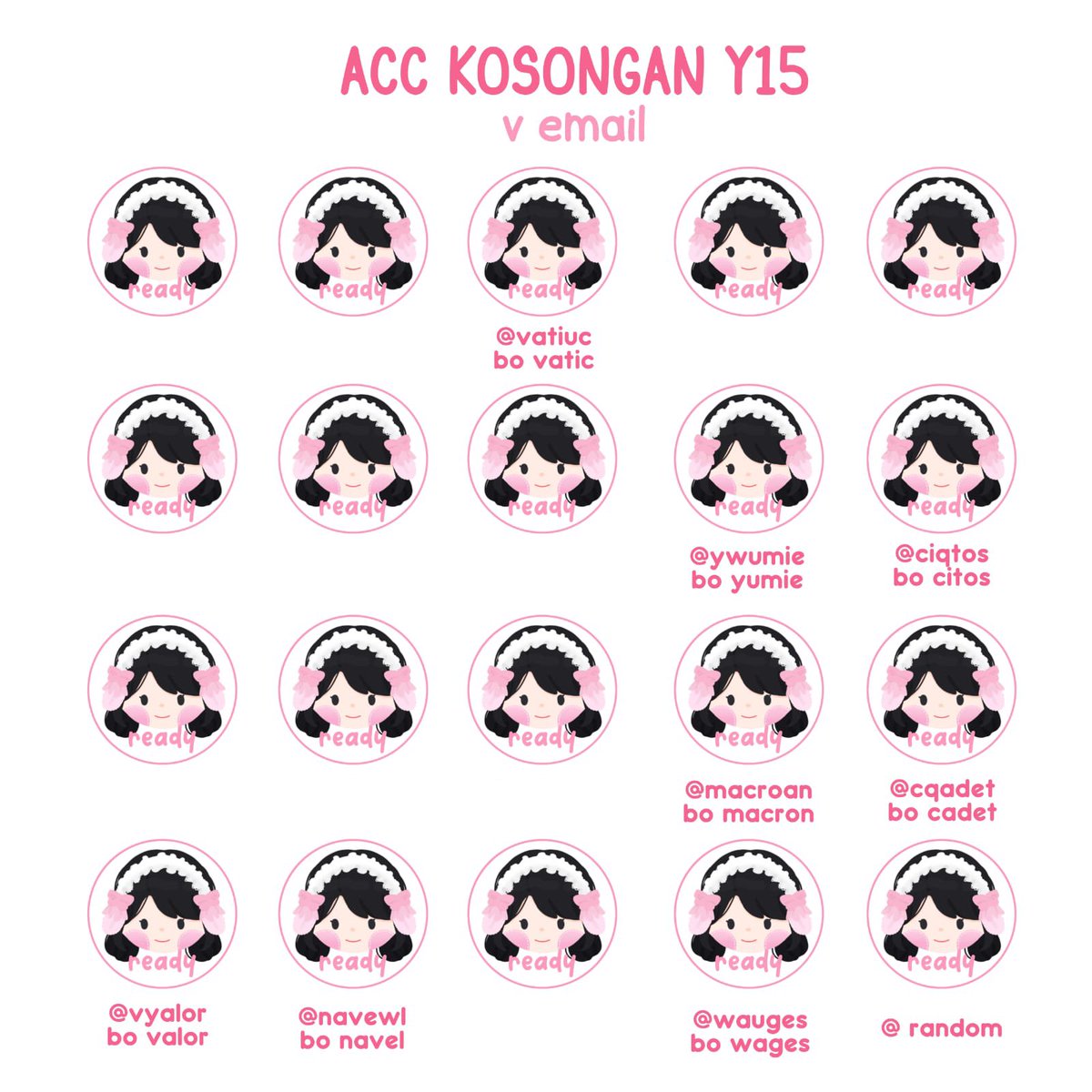 WTS ACC KOSONGAN Y15

𐙚 price 7.000 

യ v email only
യ go green
യ masuk mt, ht (dimainin dulu)
യ dom gmail

#zonauang #zonaba