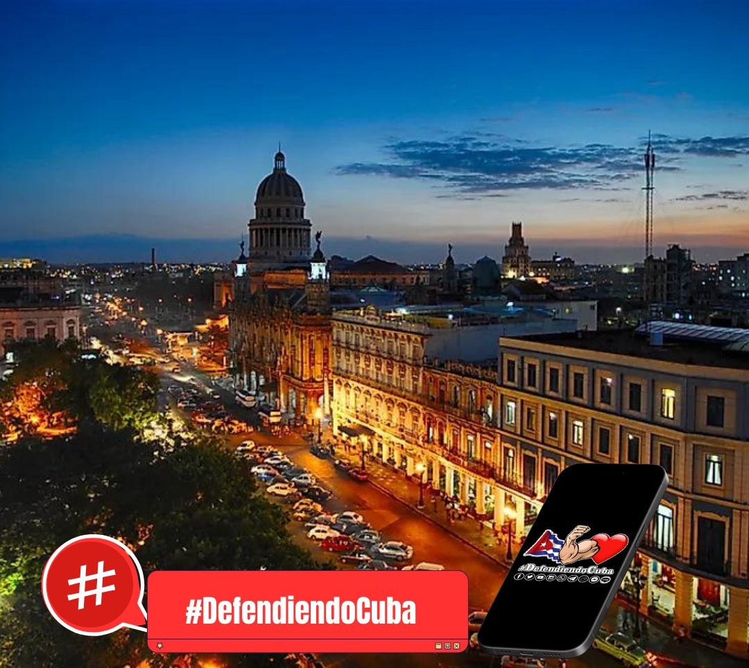 DefendiendoCuba's tweet photo. #Cuba hoy y siempre en modo victoria con una Revolución indetenible.

‼️Feliz noche navideña‼️
#ConLaFuerzaDeLaUnidad
#DefendiendoCuba🇨🇺💪❤️ https://t.co/IKorN2RkAC