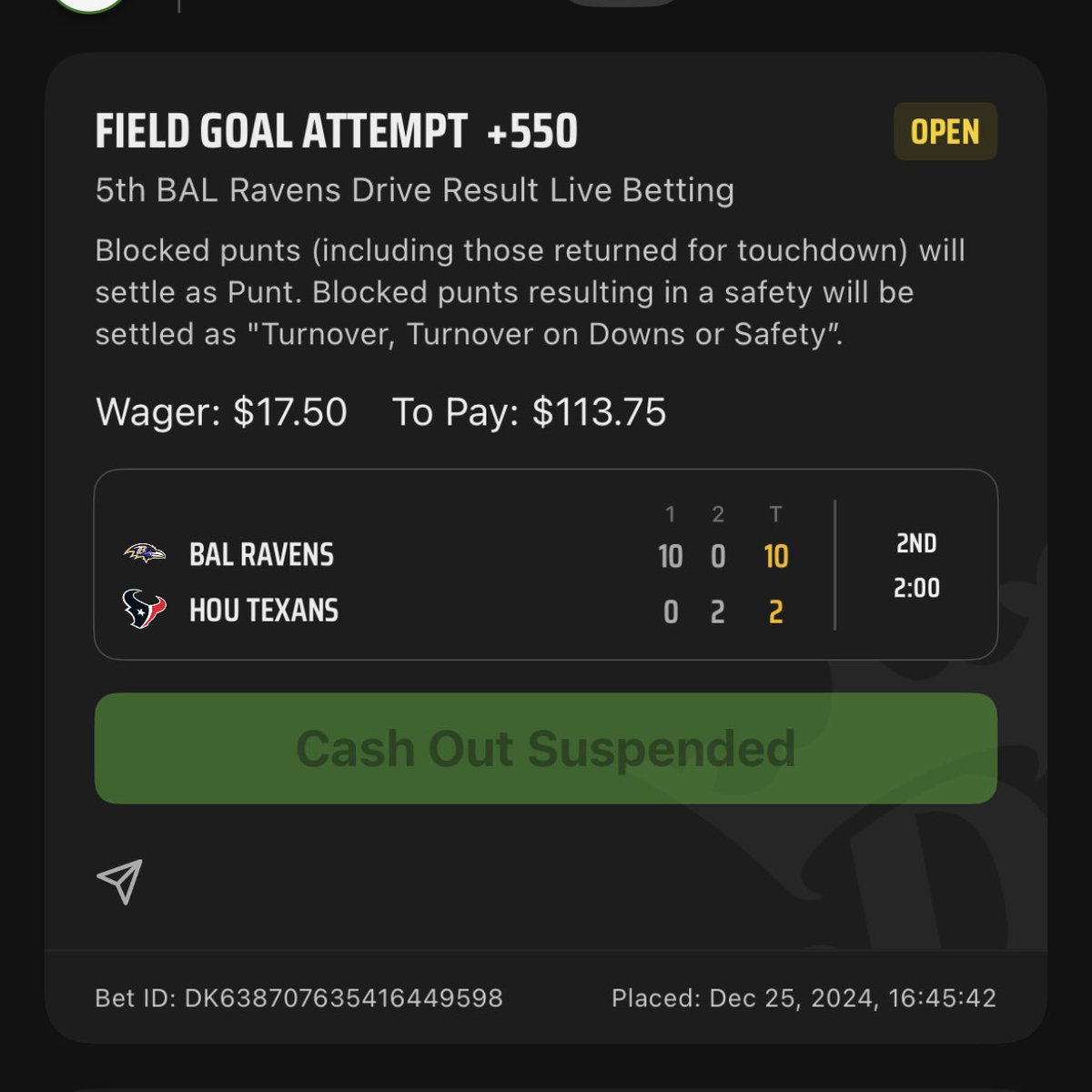JoshJacquin's tweet photo. @DKSportsbook 🎅🎅🎅 #slipsmas https://t.co/nw2o2svxS6