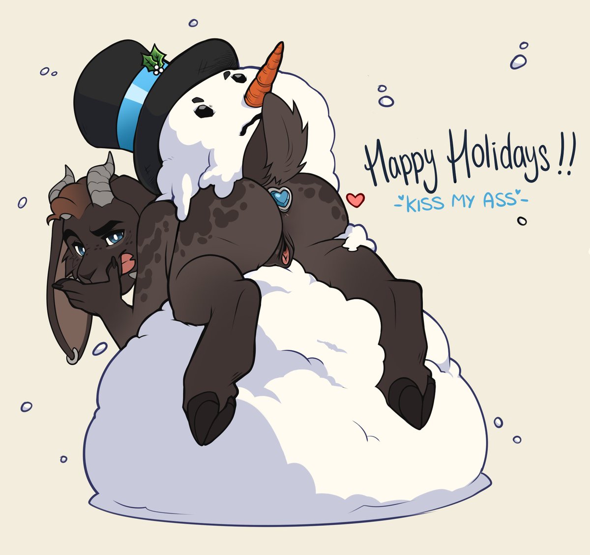 Happy Holidays Everyone ❤️ Hope you are all having an amazing time.  

Unfortunately, I couldn't make a Holiday-themed drawing featuring R this year. So hopefully you all can enjoy these drawings from previous years <3