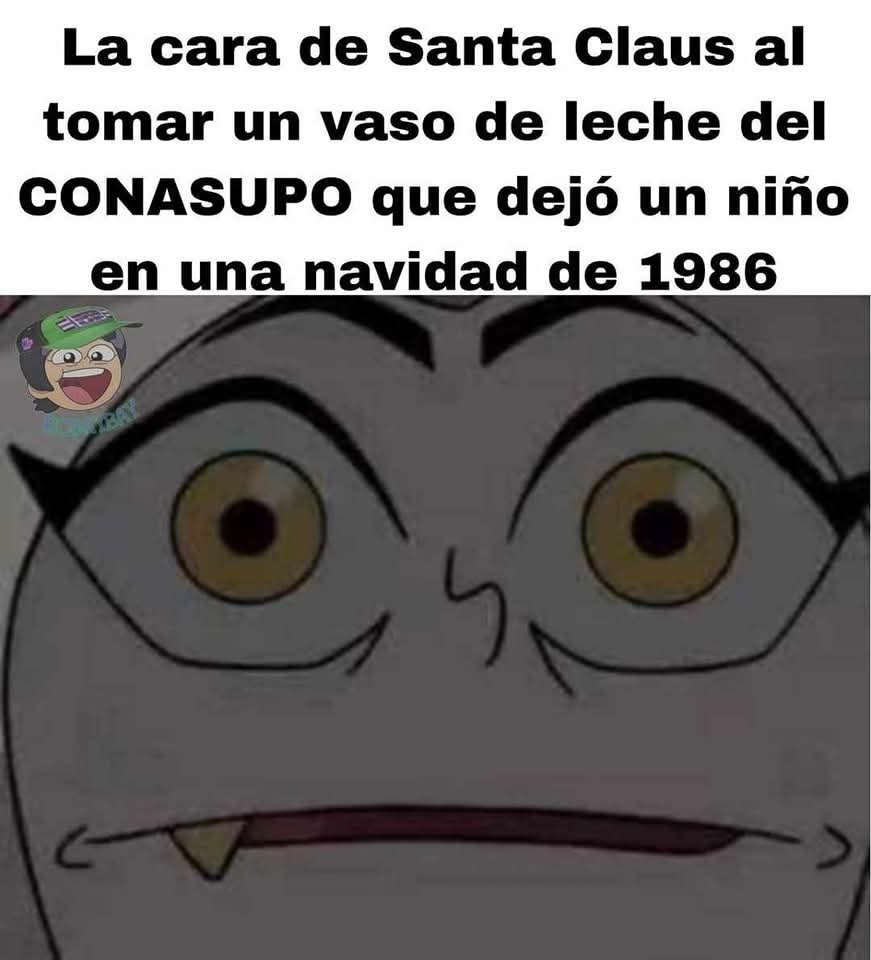 RCBaybay1999's tweet photo. Ya valió vrga jajajaja 🎅🎄
#Memeenespañol #Navidad
#TheOwlHouse #CONASUPO
@soystevie @alexlego13 @alexlegoTara203 @renejuarez03 @Belos_X11 @Megapoyofrog @LuStarchild211 @LumitySlasher https://t.co/KkcwnHoOQH